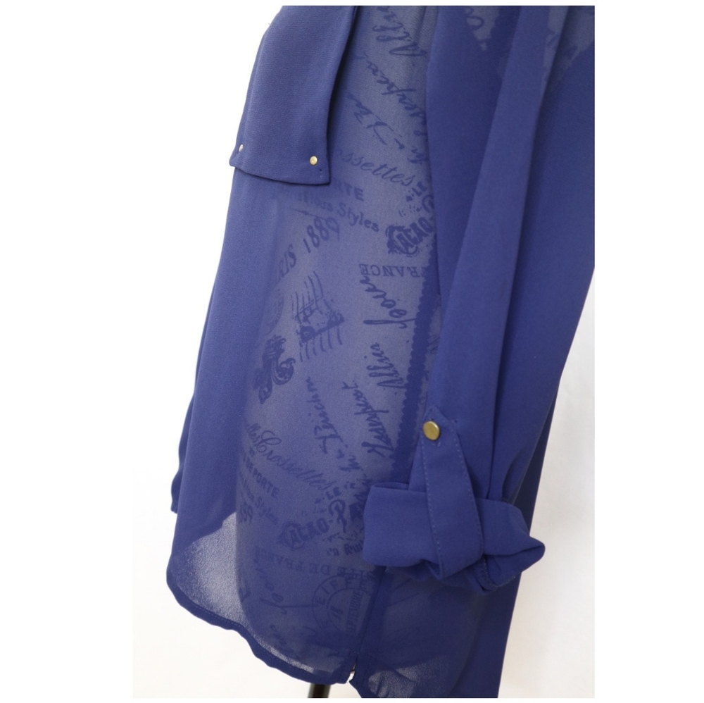 Paper Moon button down blouse - Picture 6 of 8